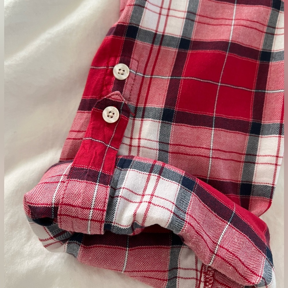 KR3W, Large, Red White Blue, Plaid Shirt, ‘merica - Picture 4 of 5